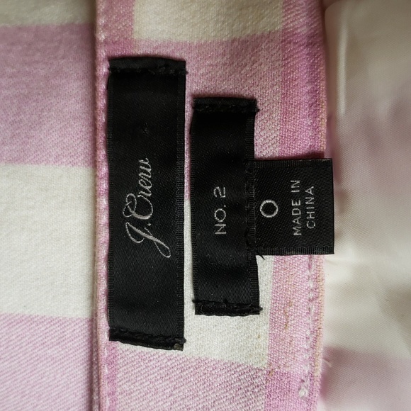 J. Crew No 2 stretch cotton pencil skirt EUC 0 - Picture 7 of 9